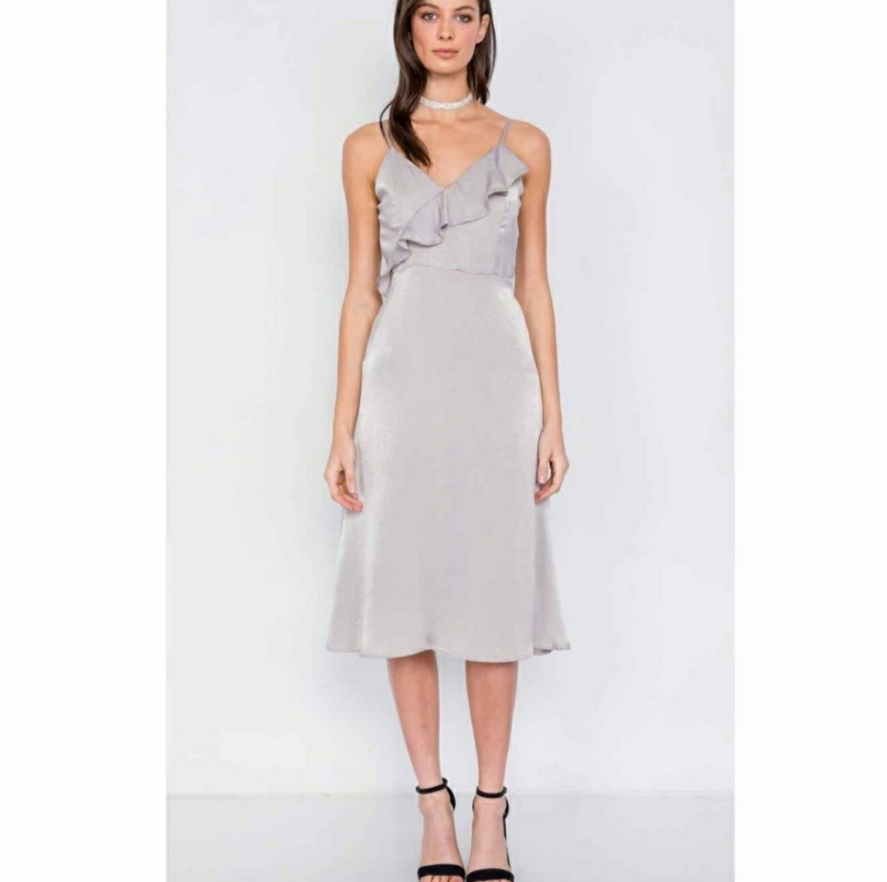 Midi Ruffle Dress